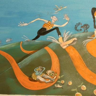 Dorte  Karrebæk / <a href=https://www.illustratorerne.dk/illustrator_profil/index-profil.php?bpid=140><br><b> SE PROFILEN </b></a>